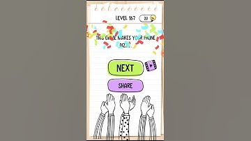 Brain test level 167 Get to 6 please.walkthrough