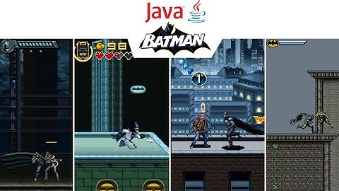 Evolution Batman Games for Java Mobile