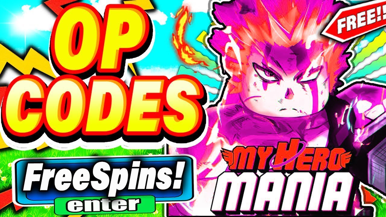 MY HERO MANIA 8 NEW LEGENDARY QUIRK SPIN CODES IN MY HERO MANIA