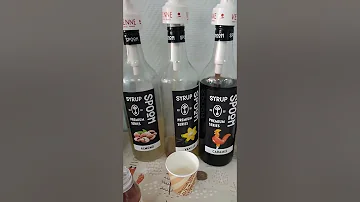 Сравнение сиропов Baresto, Spoom и Richeza