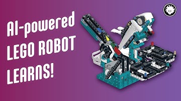 AI-powered LEGO robot learns how to sort bricks by color (LEGO MINDSTORMS 51515)