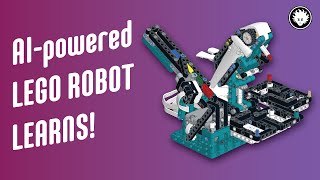 AI-powered LEGO robot learns how to sort bricks by color (LEGO MINDSTORMS 51515)