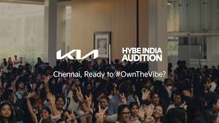 HYBE India Audition Pop-Up Park | Chennai, Get Ready to #OwnTheVibe | Kia Vibe Studio