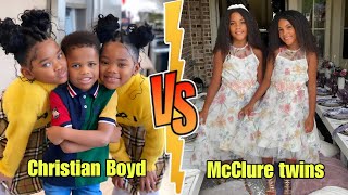 Trueblue Twins Christian Boyd Vs Mcclure Twins Transformation From Baby To Now 2025