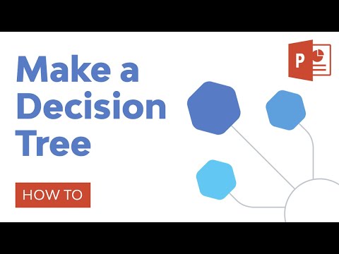 Video: Bagaimana Anda membuat pohon keputusan di PowerPoint?