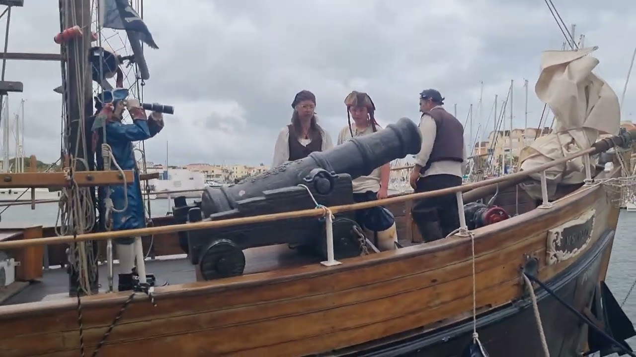 ⁣PIRATE DES CARAÏBES  A GRUISSAN