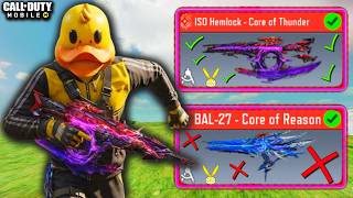 It's True... MYTHIC HEMLOCK is BETTER than MYTHIC BAL 🤯  (COD MOBILE)