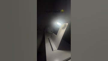 Prototype vs Final Product 😭 #transformation #lighting #interiordesign #decor #design #home #funny