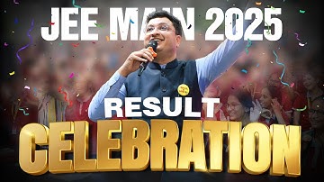 🎉 LIVE: JEE Main 2025 Session 2 Result OUT! | Rank, Score & Reactions 💥 | Celebration Begins! #jee
