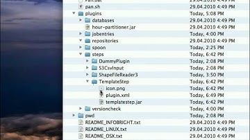 Installing a template Kettle plugin