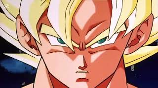 Goku and Cell Staring to Each Otner