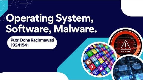Understanding Operating Systems, Software, Malware | English Project