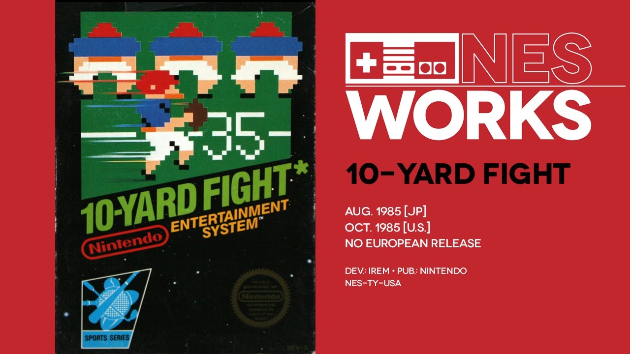 Arcade Game: 10-Yard Fight (1983 Irem) [Re-Uploaded] - YouTube