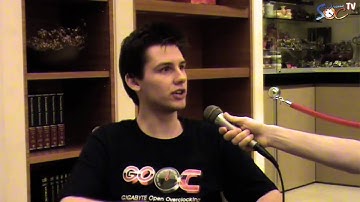 GOOC 2009 - Interview before competition with Massman