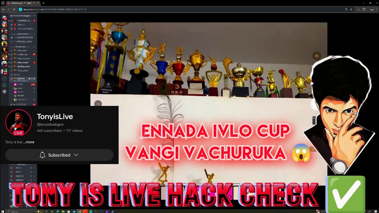 Tony is live hack check 👨‍💻 | MADAN 
