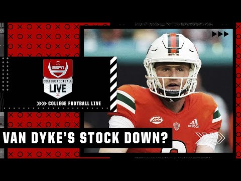 Tyler van dyke has looked uncomfortable in miami’s new offense | college football live