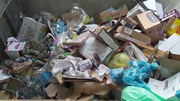 Trash transfer  station Waste compactor Mixed waste Hydraulic pressure 15/110bar Original sound only