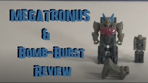 Prime Master Megatronus & Bomb Burst Power of the Primes Review