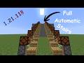 Easy Automatic Stairs Tutorial #minecraft