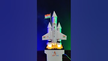 Chandrayaan 3 School Project #chandrayaan3 #rocket #experiment #sciencproject