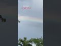 Ada pelangi #langit #pelangi #mashaallah #alamindonesia #indah #vibes #rainbow #rainyday