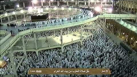 صلاة المغرب الشيخ ماهر المعيقلي 1435/2/25 - سورة الأحقاف