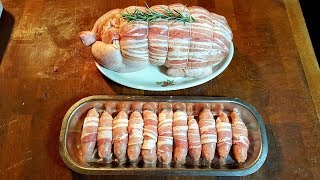 A 3 bird Roast. Pheasducken  & Homemade Game Sausage, Pigs In Blankets.#SRP