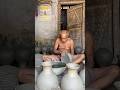 95-Year-Old Grandpa’s Incredible Handmade Clay Pot Making Skills | Pottery #shorts
