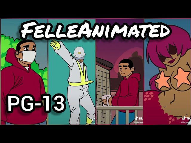 Felleanimated | TikTok Animation Compilation 2.0 from @felleanimated class=