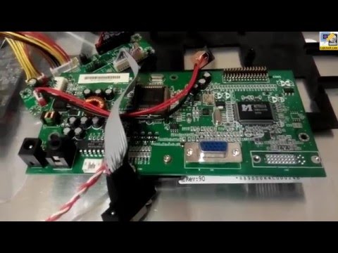 Обзор универсального скалера LVDS. Ремонт монитора