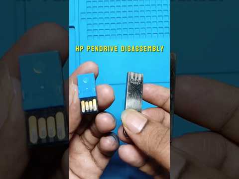 HP 32GB pendrive disassembly Not work Problem how to Open HP steel pendrive #diy #pendrive #memory