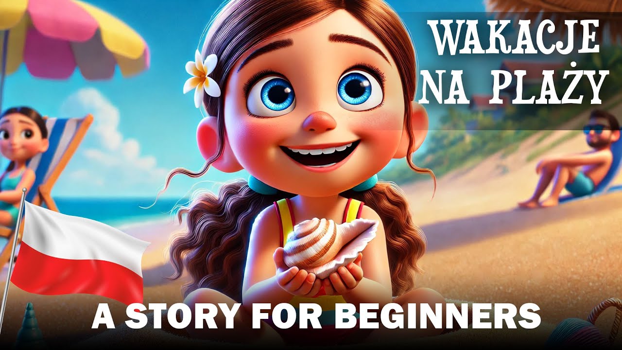 СЛУШАЙТЕ и ИЗУЧАЙТЕ Польское произношение (A1–A2) - НАШ ДЕНЬ НА ПЛЯЖЕ