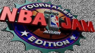 SNES NBA Jam T E  Cheat Secret Player Adrock