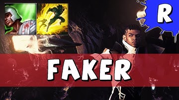 SKT T1 Faker as Lucian vs Ezreal ADC - S6 Challenger SoloQ - League of Legends