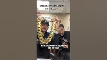 Monster Cuban Link Chain #gold #chain #shorts @TraxNYCDiamondJewelry