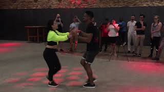 Junior & Carolina Dancing Dominican Bachata At Bachata Mania Festival 2019 Sunday