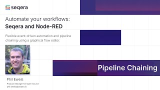 Node-RED + Seqera: Pipeline chaining and resume