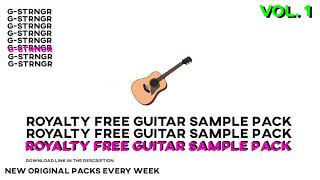 Free Guitar Sample Pack Vol.1 11 Loops Prod. G-Strngr