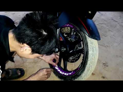Video Hướng Dẫn Dán Tem Vành AIRBLADE 125 Tại Nhà - youtube