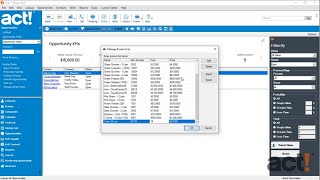 Act! Premium Desktop - Working With the Product List