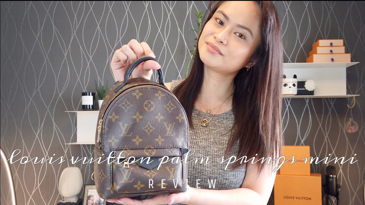 LOUIS VUITTON PALM SPRINGS MINI • Review (1st Impressions) • Bag Buying Tips 丨 Roma D.C.