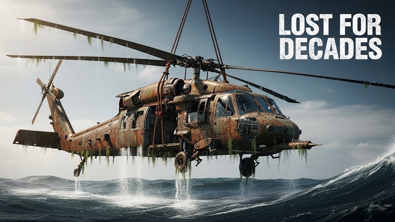 Underwater Wreck to Flying Beast – Black Hawk Helicopter Reborn