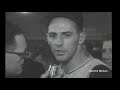 Pittsburgh Pirates Dick Groat Interview after World Series Win Over New York Yankees (10/13/60)