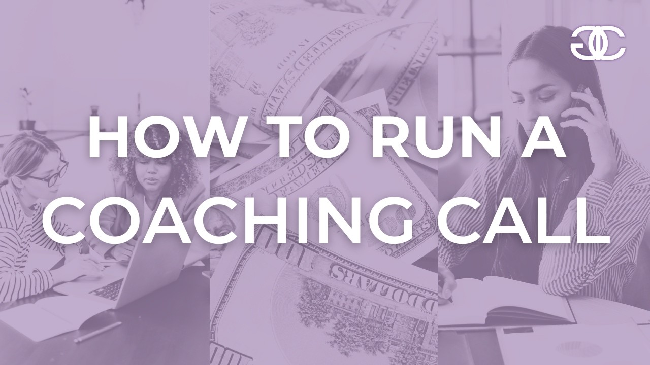 How to structure your coaching sessions | 6 steps