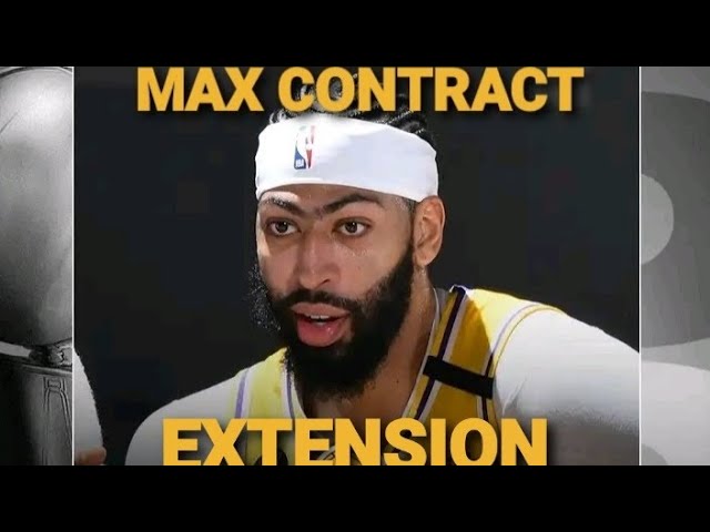 Anthony Davis secures $186 million max extension with Lakers