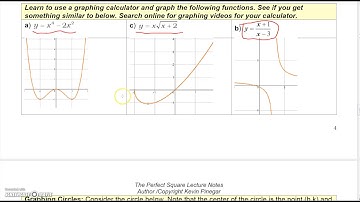 Business Calculus 1.2.2 Graphs Part 2 - Intercepts