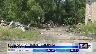 Second fire in 2 months at troubled and vacant Indianapolis apartment complex