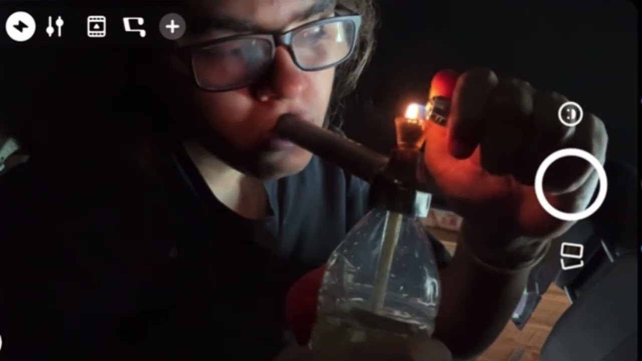 Last bong hit before my tolerance break