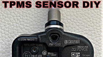 HOW TO INSTALL TPMS SENSORS ON LEXUS GSF WHEELS
