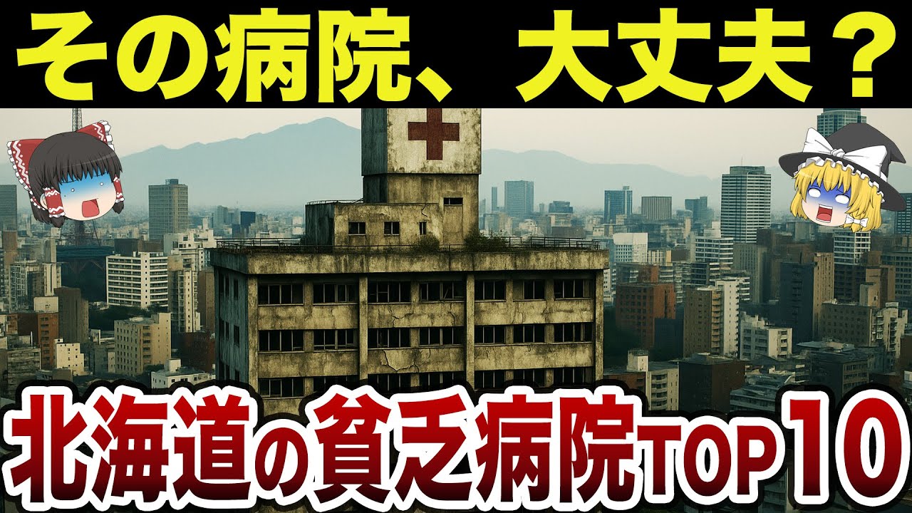 [На грани краха] [География Японии] Даже местные жители в шоке! 10 самых бедных больниц Хоккайдо ...